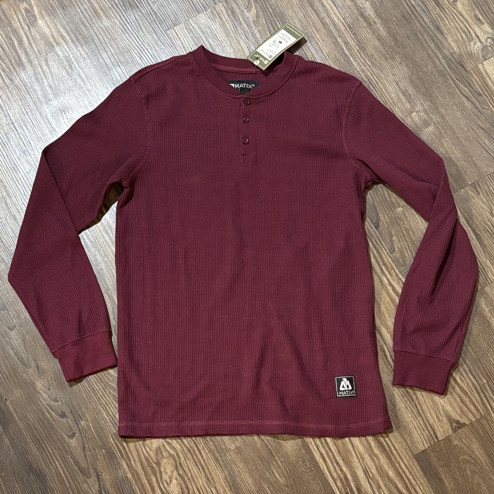 NWT Matix thermal longsleeve henley